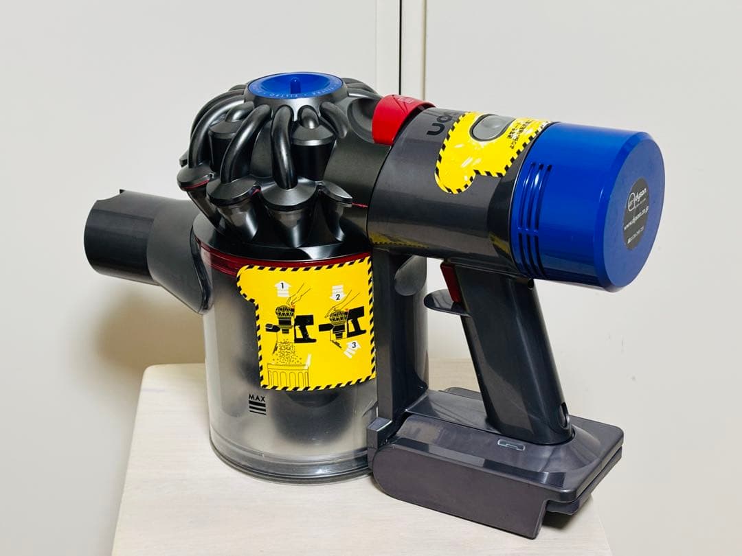 【完全分解洗浄品】ダイソン V7 SV11マキタバッテリー仕様 付属品4個付