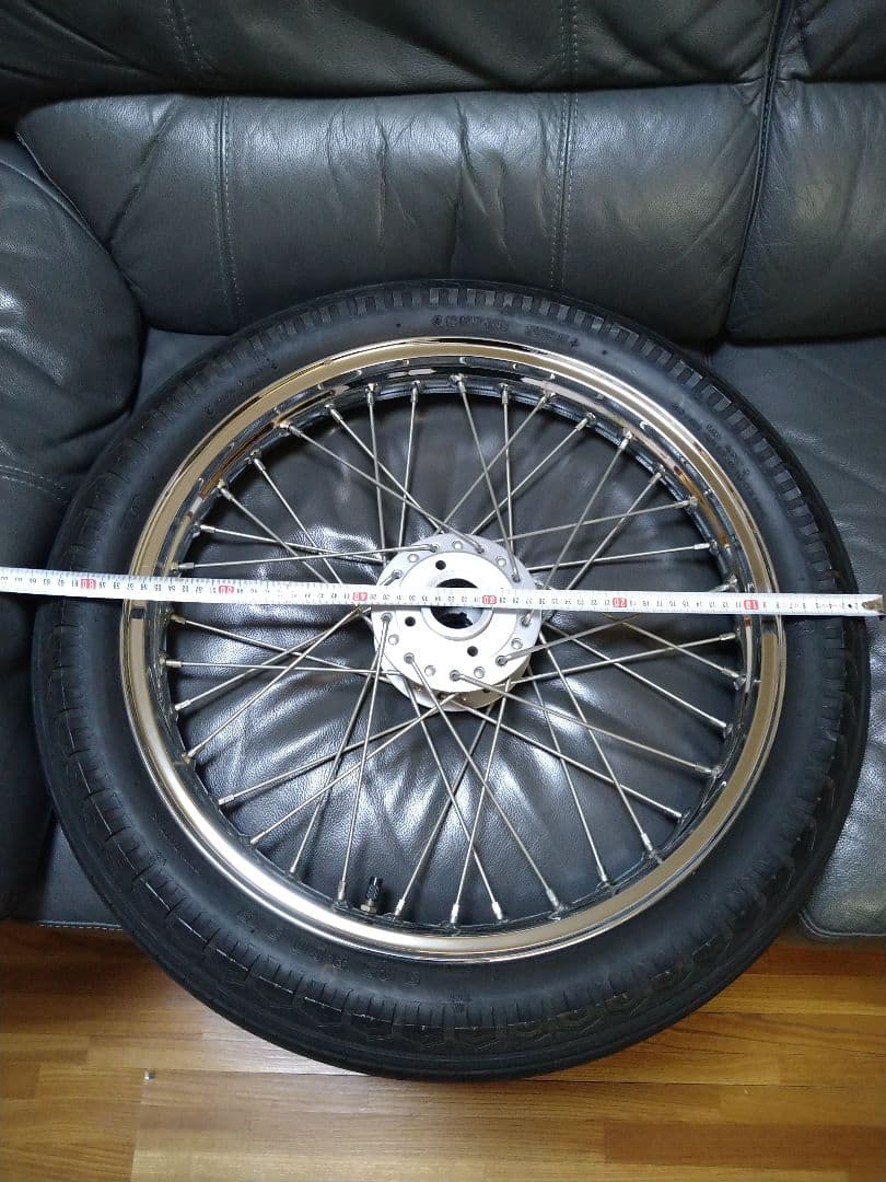 旧CB400FOUR 　旧ヨンフォア　19インチカスタムホイール＆タイヤ