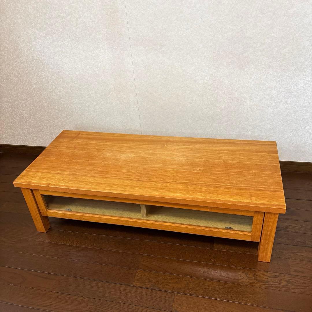 【美品】無印良品 テレビボード 廃盤 タモ材