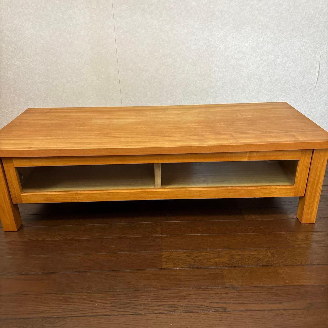 【美品】無印良品 テレビボード 廃盤 タモ材