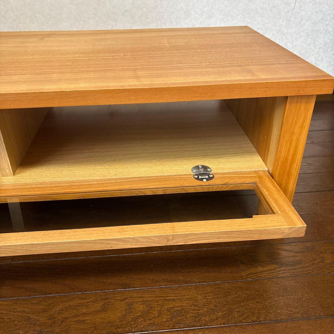 【美品】無印良品 テレビボード 廃盤 タモ材