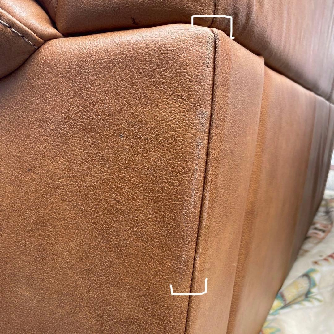 ソファー ソファ 3人掛け 本革ソファニトリ 受注生産　【引き取り限定】