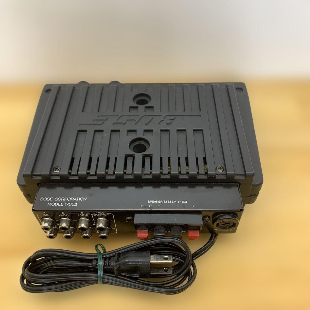 希少 BOSE 1706Ⅱ ステレオパワーアンプ 美品