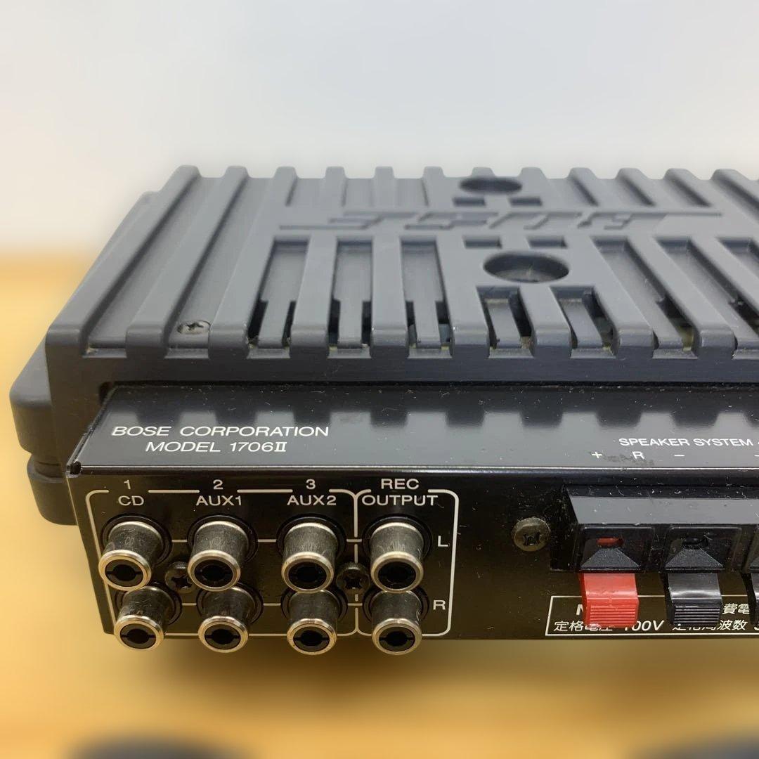 希少 BOSE 1706Ⅱ ステレオパワーアンプ 美品