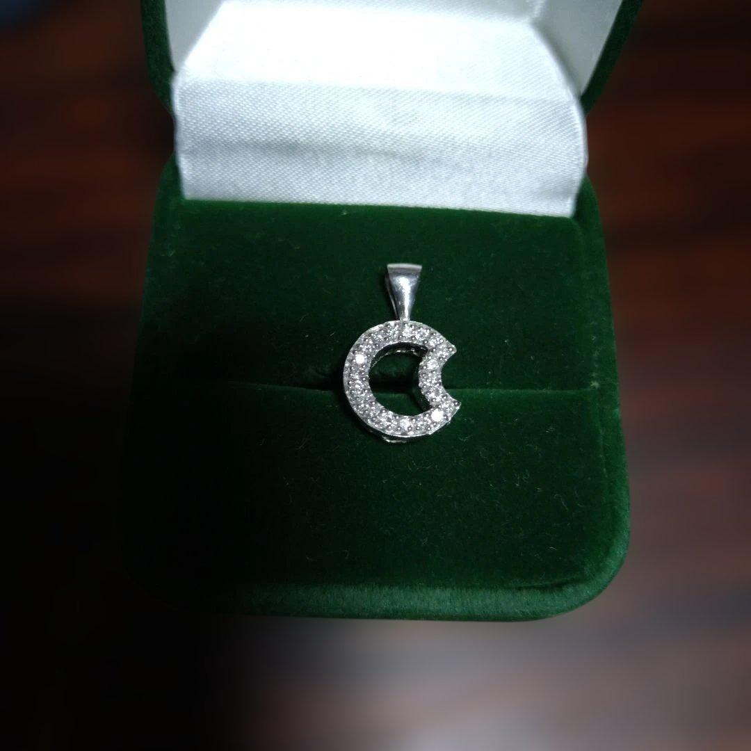 0.25 k18刻印　ネックレストップ