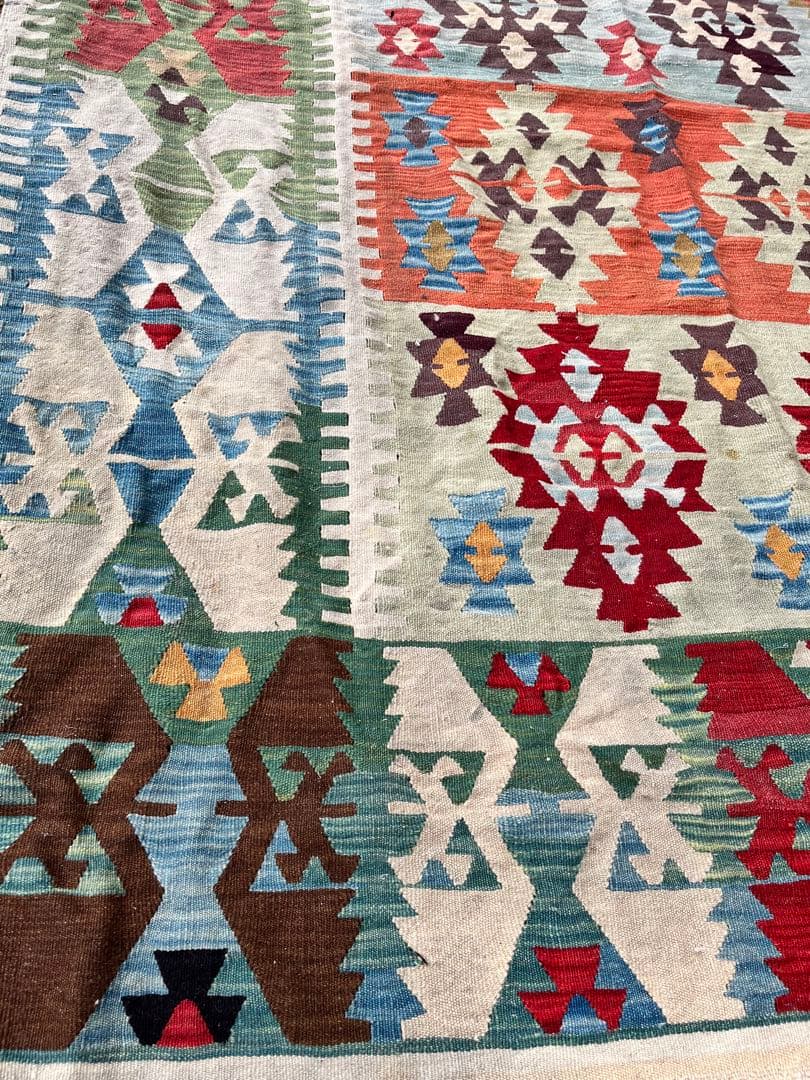 オールドキリム　ラグ　1930s ヴィンテージ　アンティーク