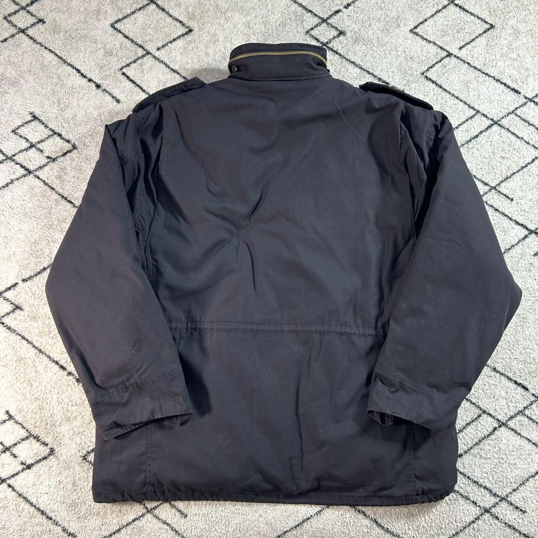 美品 ROTHCO ライナー付き M65 ミリタリー ジャケット ブラックXL