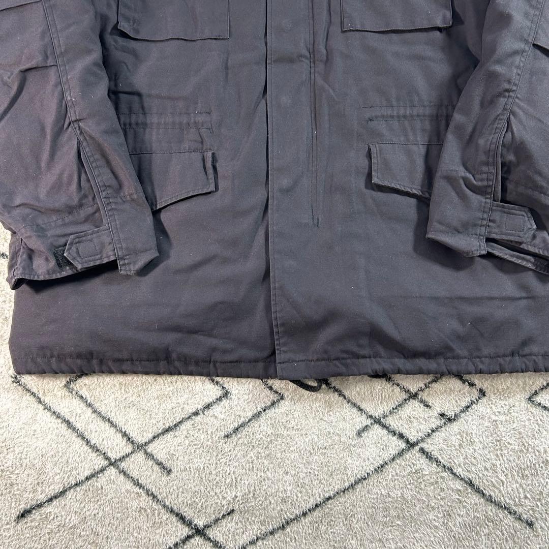 美品 ROTHCO ライナー付き M65 ミリタリー ジャケット ブラックXL