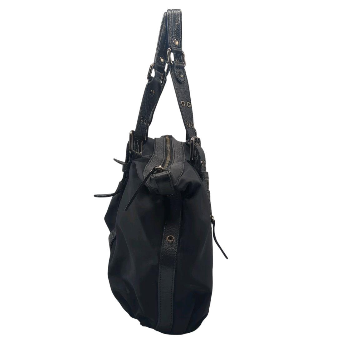 【美品】バーバリーブルーレーベル ハンドバッグ 黒 ZAE32-017-09