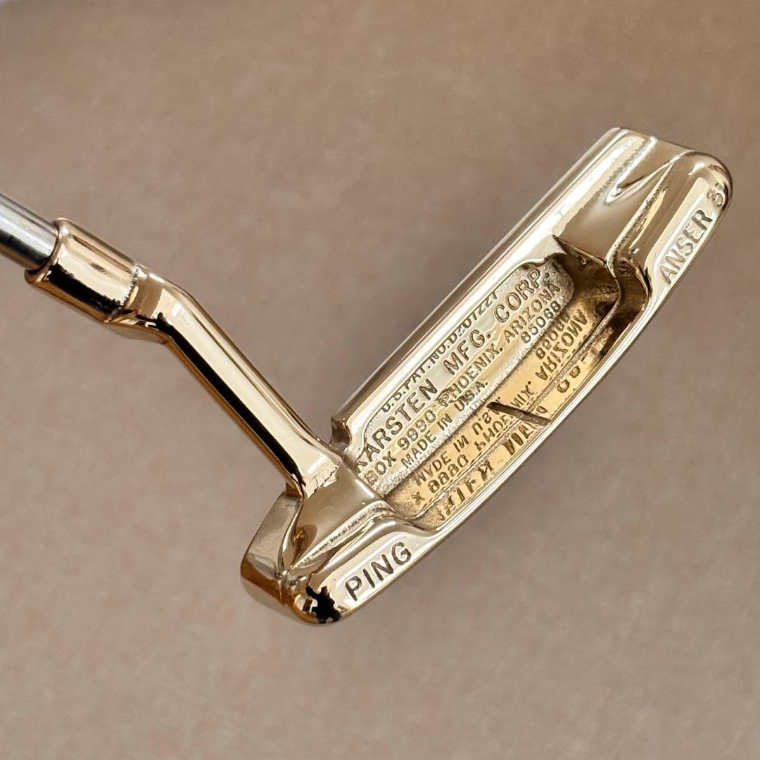 PING ANSER3スリットパターグリップ良好ヴィンテージピンアンサーオールド