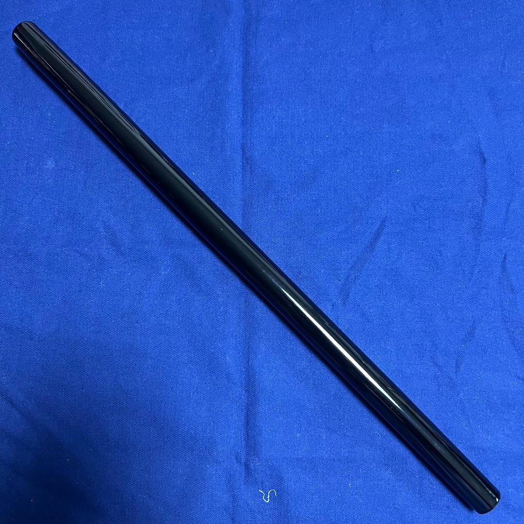 篠笛丸山 8本半調子 唄物 黒漆塗 笛袋付