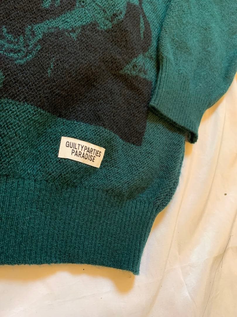 新品　希少　WACKO MARIA /DEAD KENNEDYS モヘアニット