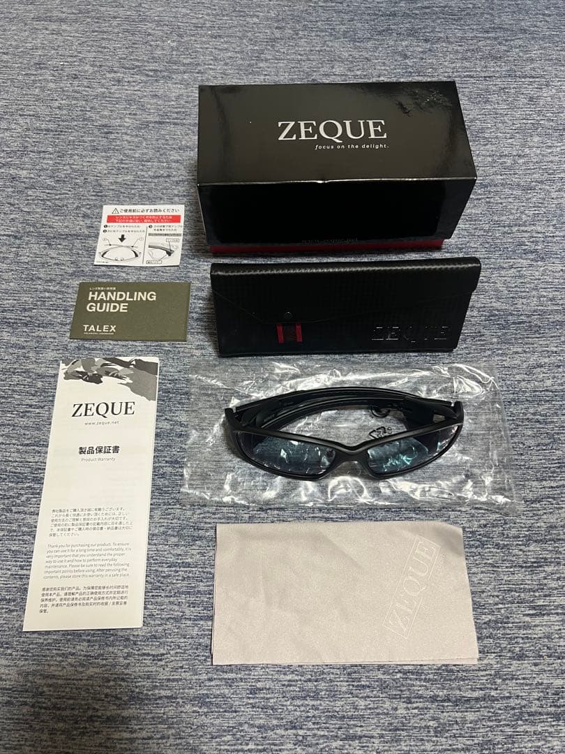 【美品】ZEQUE（ゼクー） HOVER（フーバー） マスターブルー