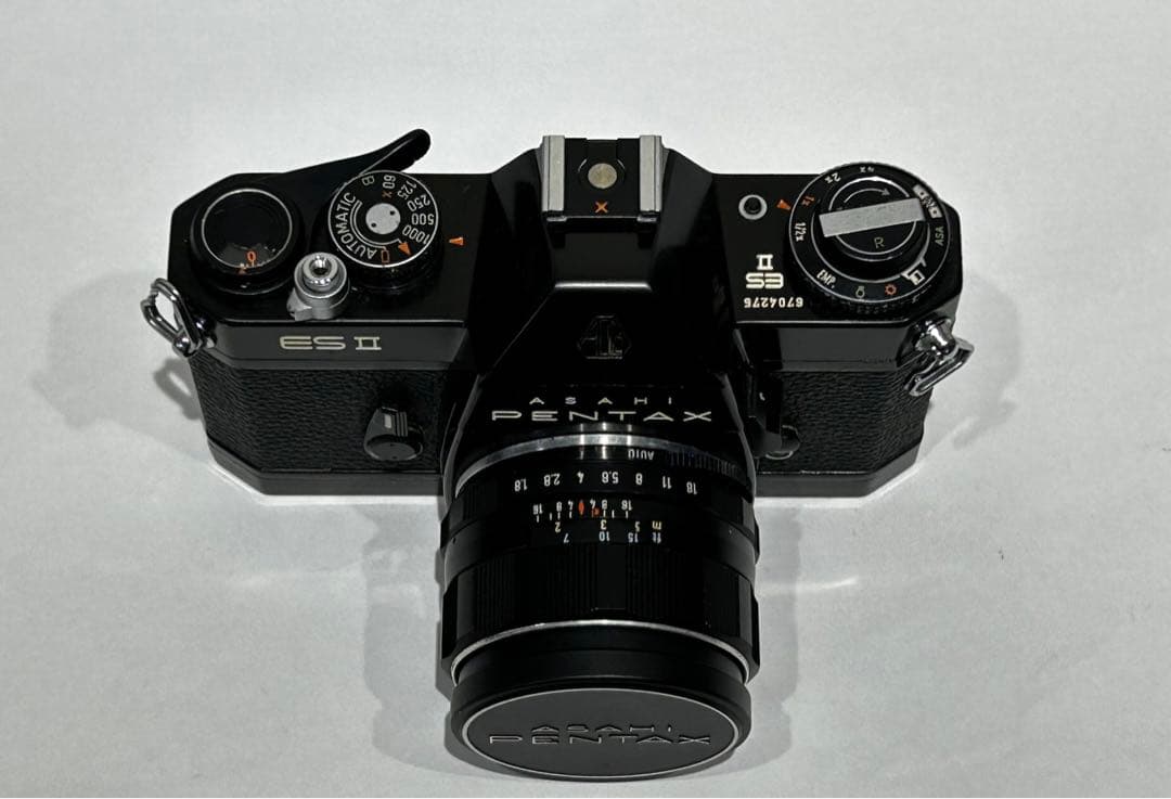 ASAHI PENTAX ES2 　アサヒペンタックス　ブラック　フィルムカメラ