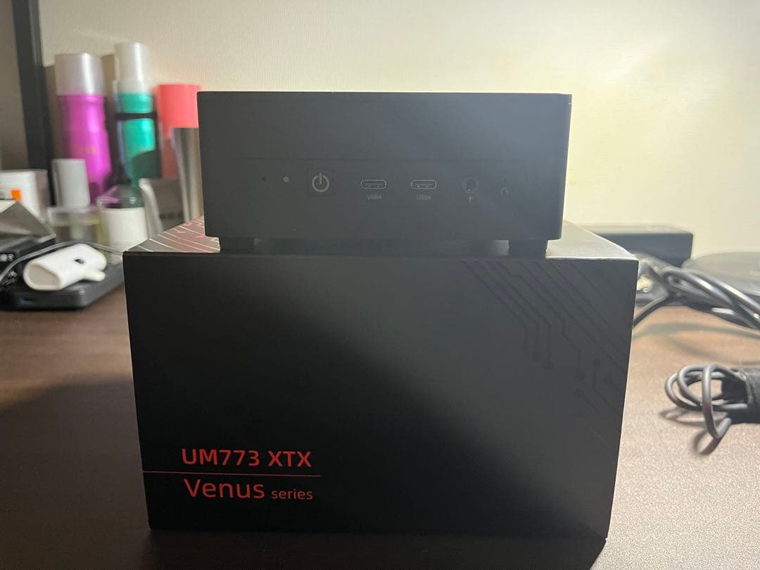 【大幅値下げ】MINISFORUM Ryzen7/32GB/512GB ミニPC