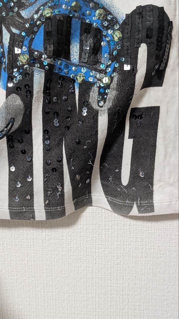 希少　Christian Dior ガリアーノ期 スパンコール Tシャツ　36