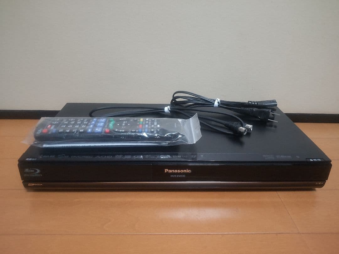 パナソニック　DIGA DMR―BW690 500GB→1TB プチメンテ済み