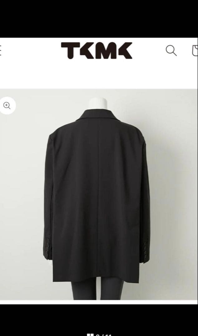 タキマキ　トレーニングウェア　オーバーサイズジャケット