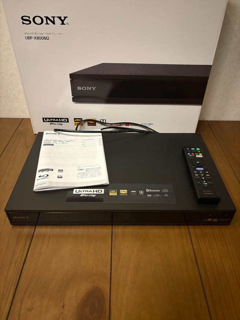 SONY UBP-X800M2 ブルーレイプレーヤー　19年製