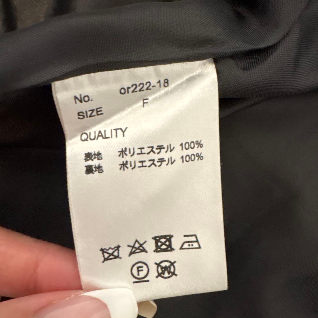 L'Or ロル Sleeveless Coat Dress