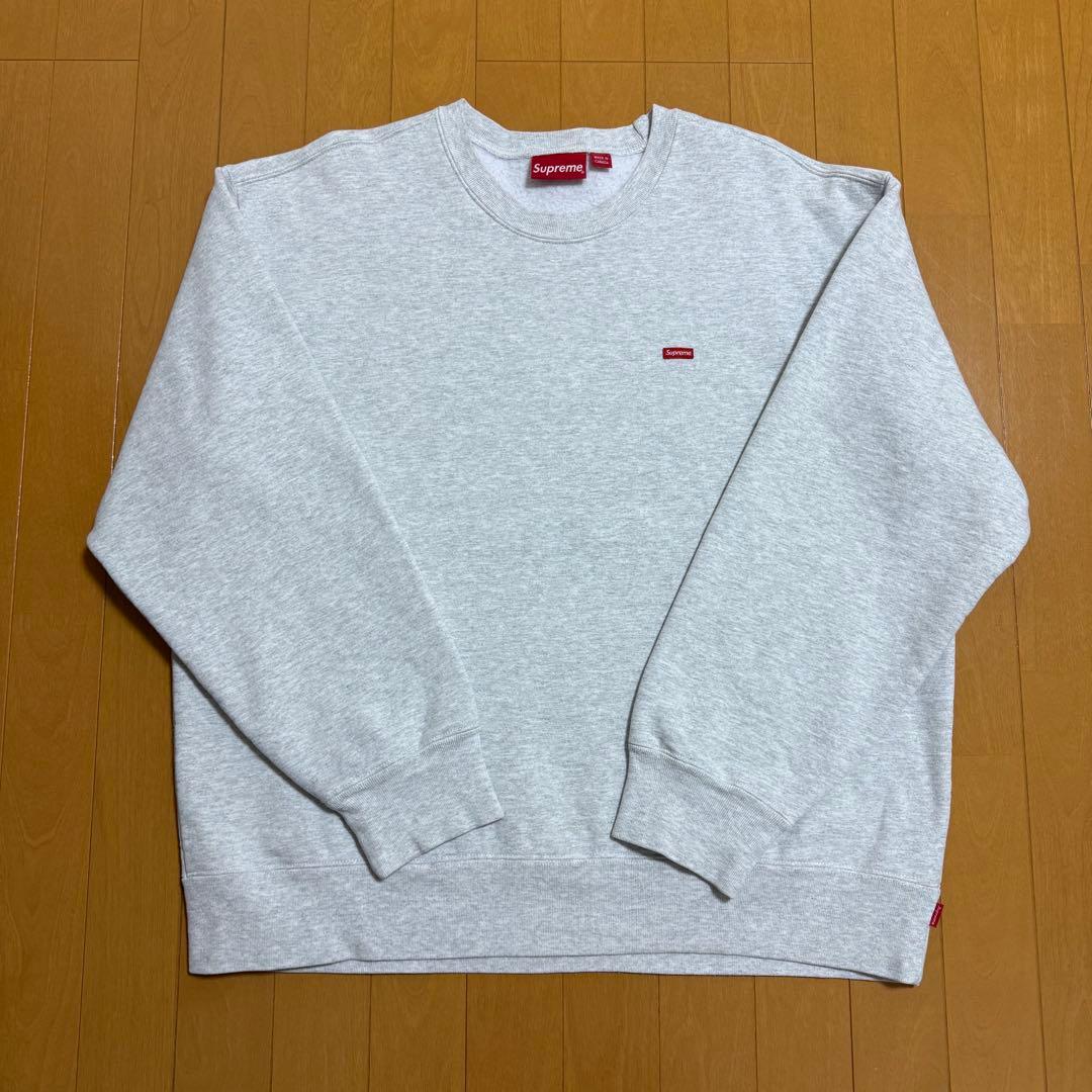 Supreme Small Box Crewneck グレー L 22aw