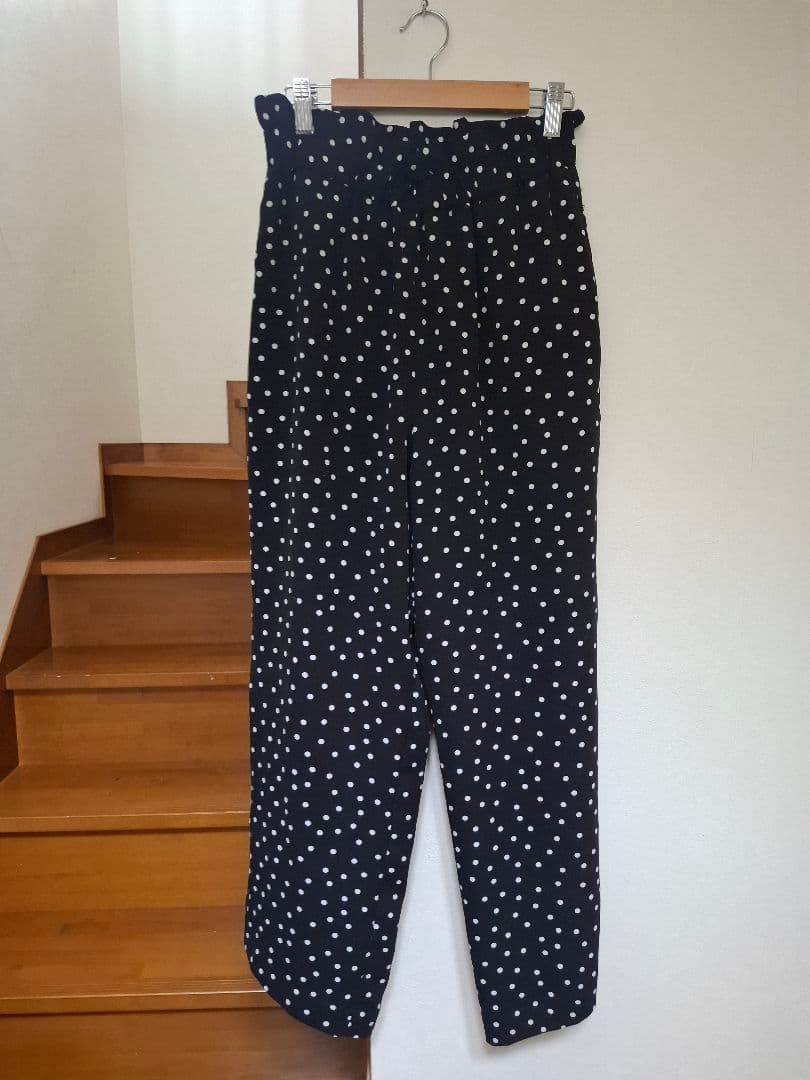 ※専用Cross＆Cloth Polkadotprintstraighpants