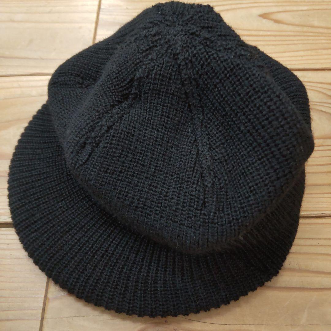 M-1941 Wool Knit Jeep Cap ブラック