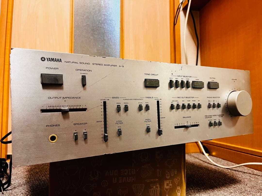 ヤマハA-9プリメインアンプ(ジャンク)