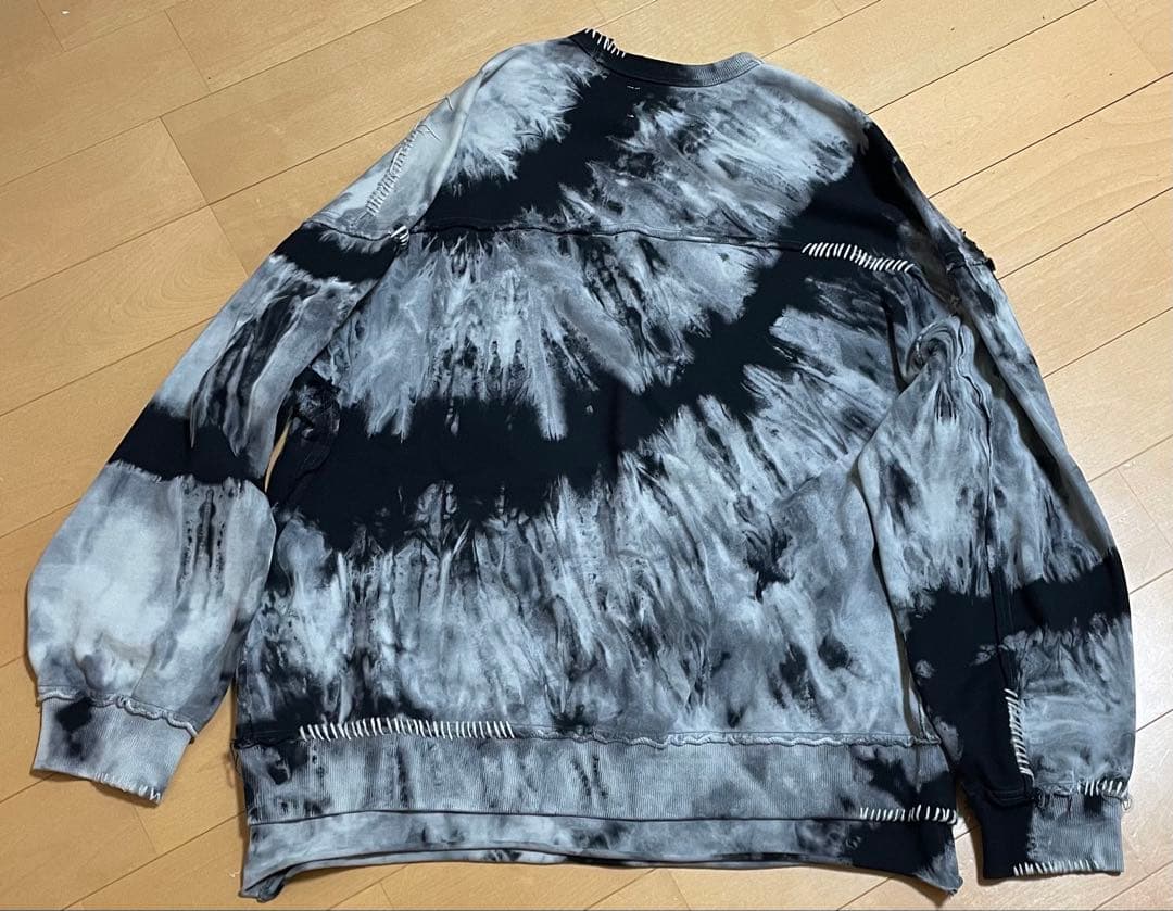 メゾンスペシャル　エンブロイダリーブリーチタイダイプライムオーバースウェット