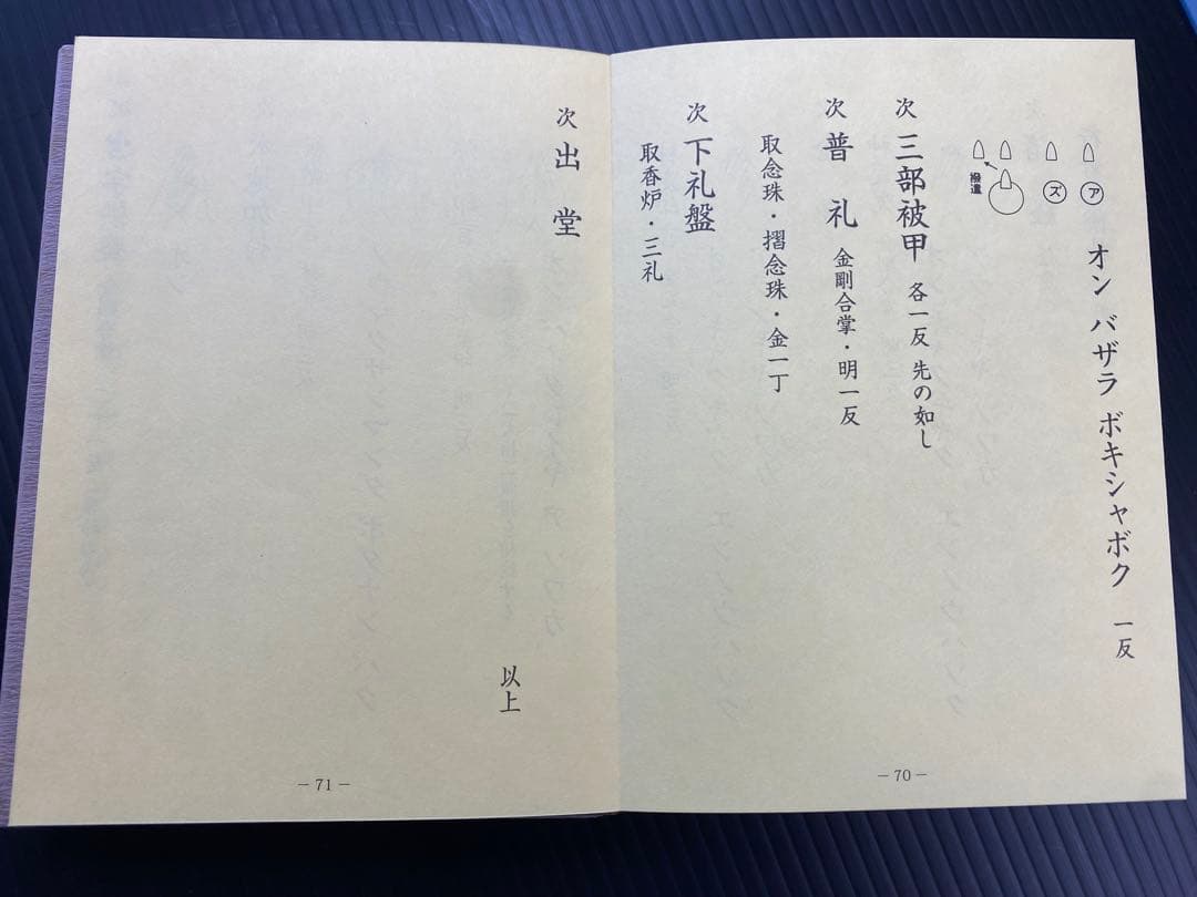 金剛蔵王法 /(役行者秘法/山伏護摩秘法￼)