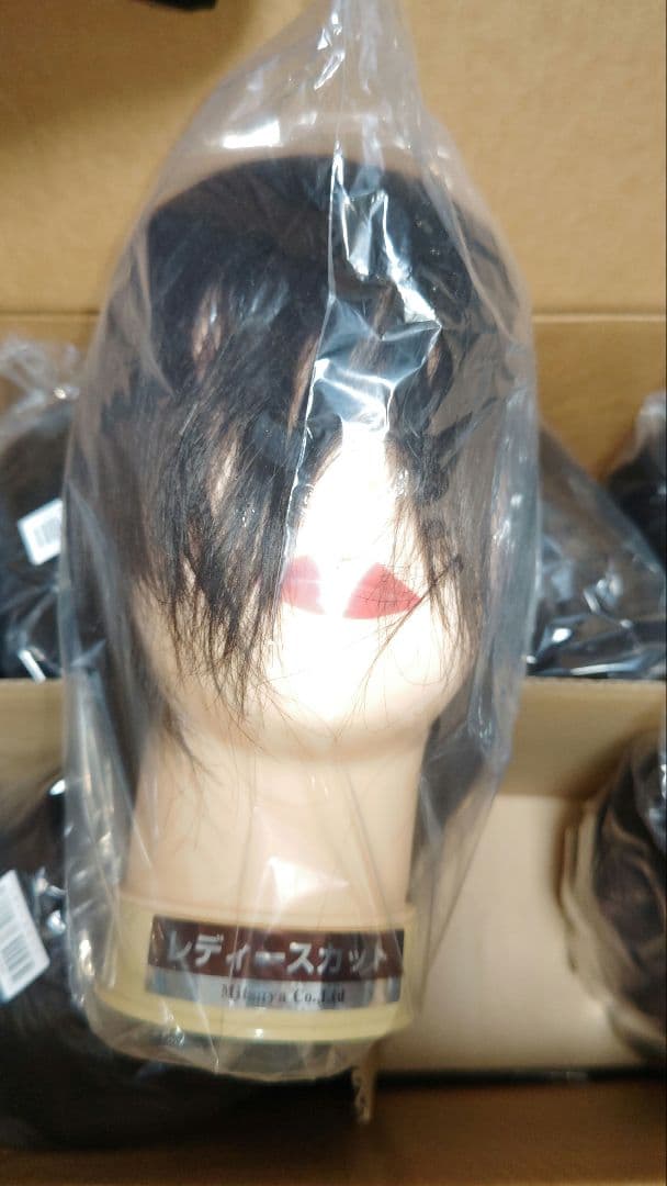 【東京チャーム】新品未使用 練習用レディースカットウィッグ 16体【美容師向け】