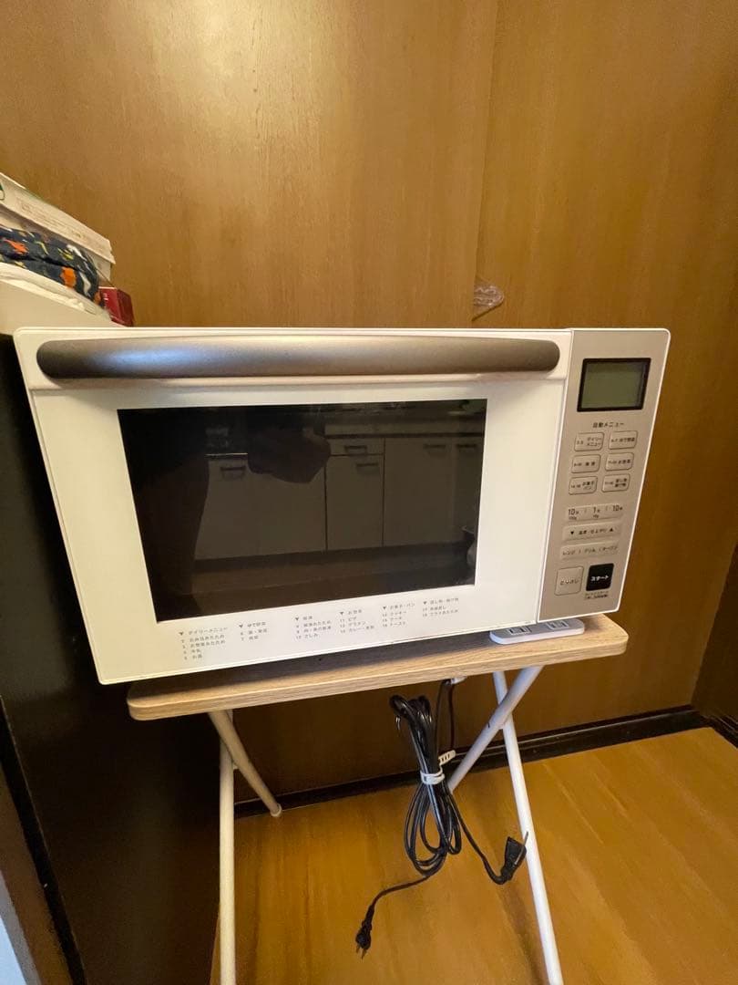 オーブンレンジ PRT-OV18-WH ホワイト