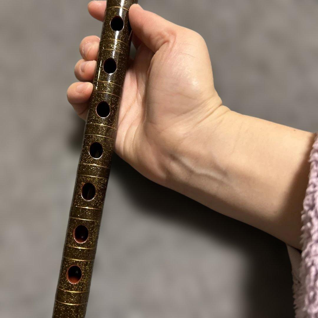 【最終値下げ！】浜松市職人手作り篠笛　420㍉　竹製