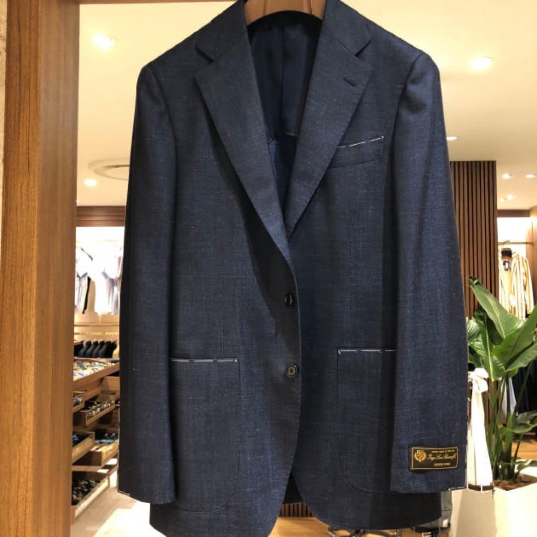 BEAMS F / ビームスエフ ロロピアーナ ウールシルク ジャケット 42