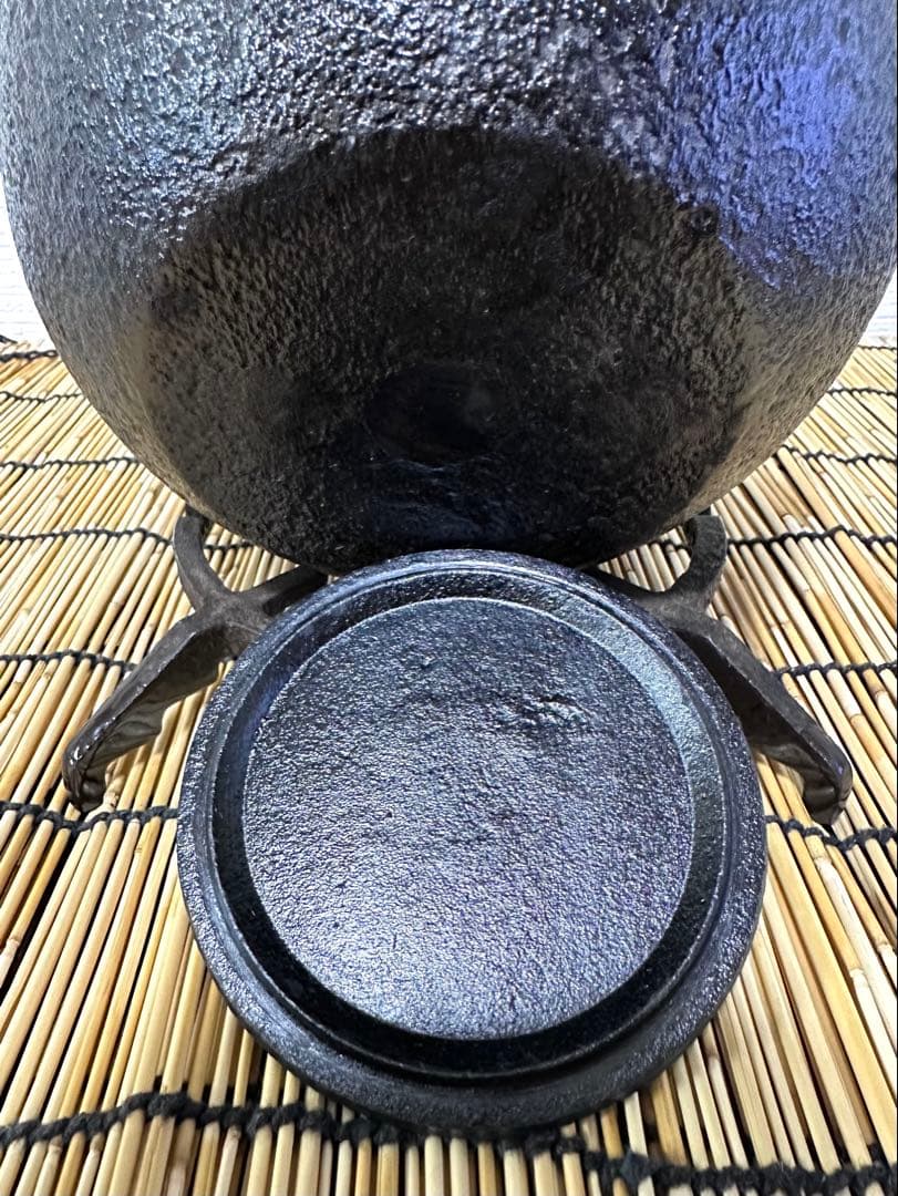 未使用品、供箱等付属品付　南部三厳堂造　１５型アラレ　summer様　売約済み