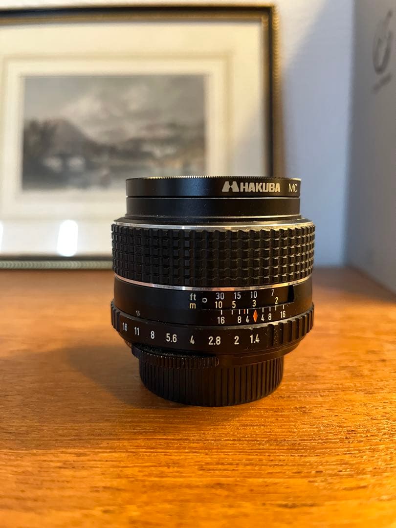 ASAHI SMC TAKUMAR 50mm F1.4 タクマー