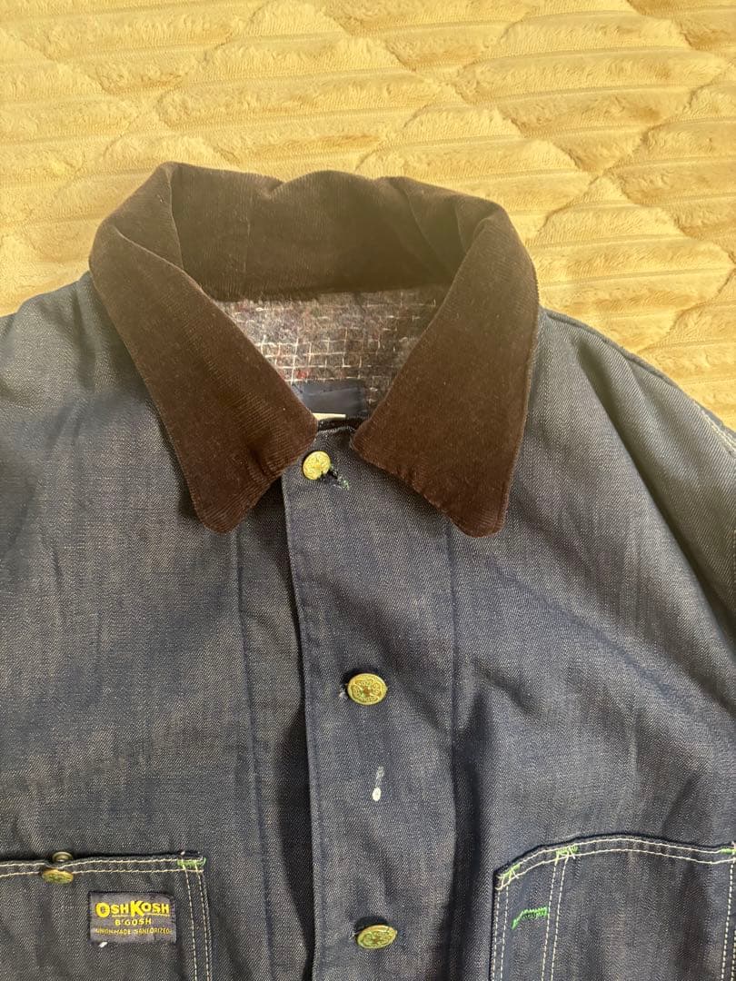 60s 70s Oshkosh カバーオール バットダイ