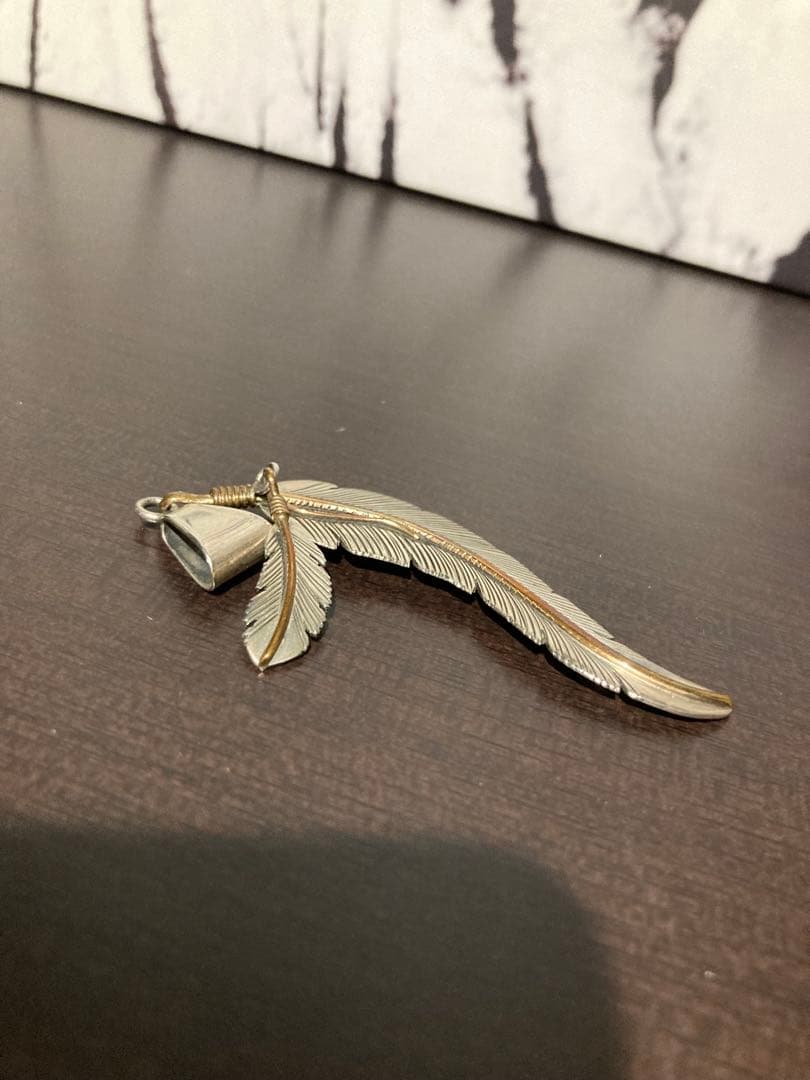 H.MACE STERLING ハーヴィーメイス ダブルフェザー ペンダント