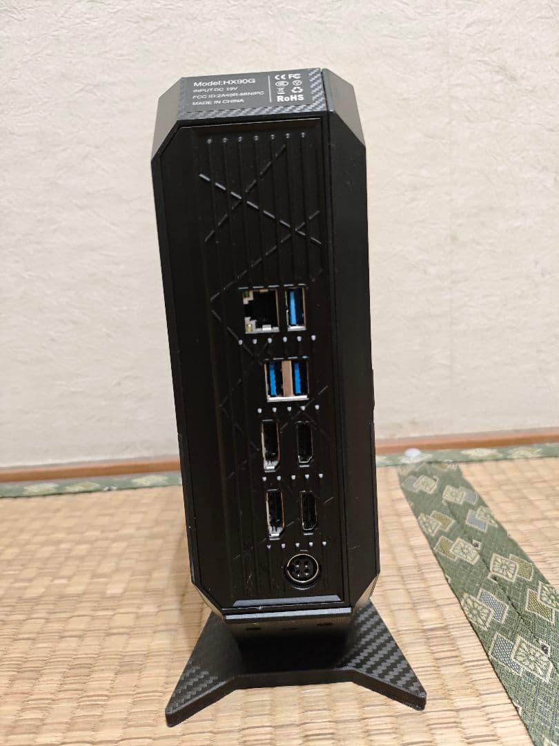 ゲーミングミニPC Minisforum HX90G 64GB/512GB