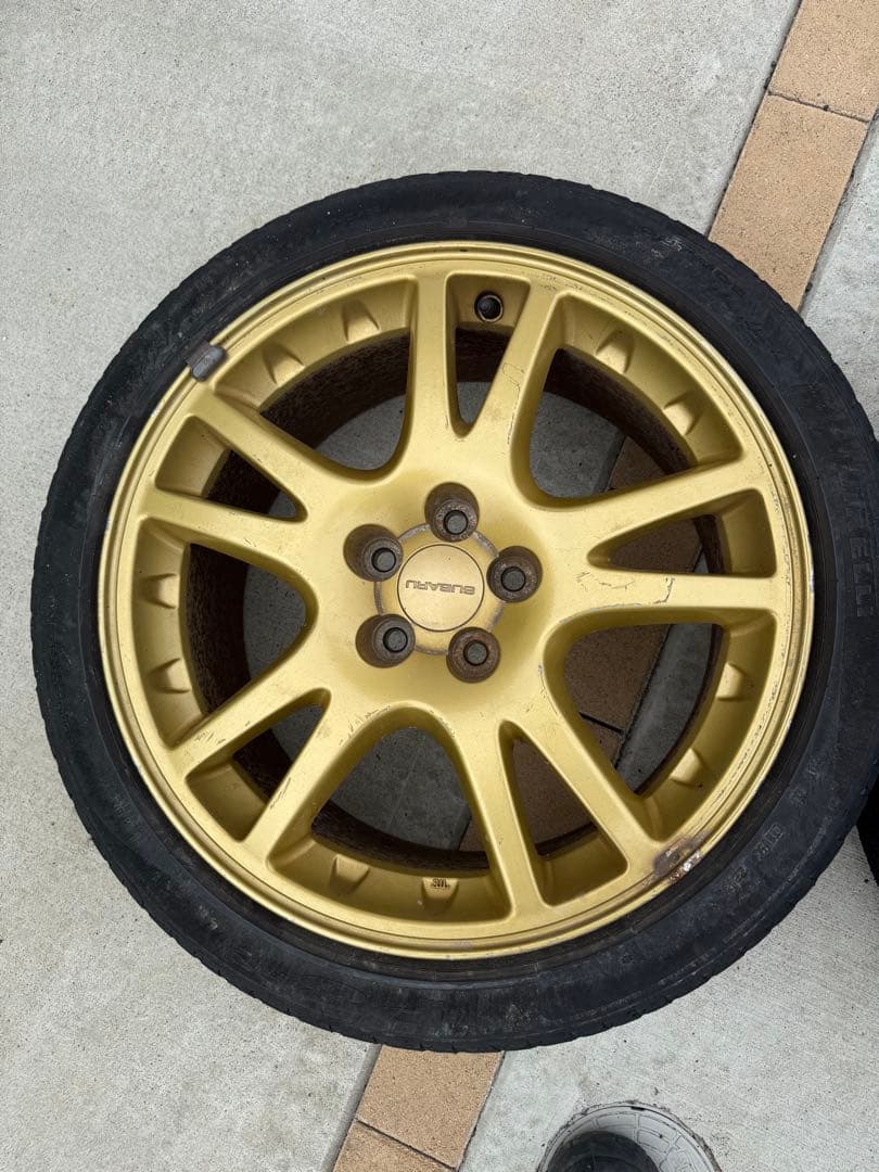 スバル インプレッサ WRX GDB STIIホイール 17インチ7.5J53