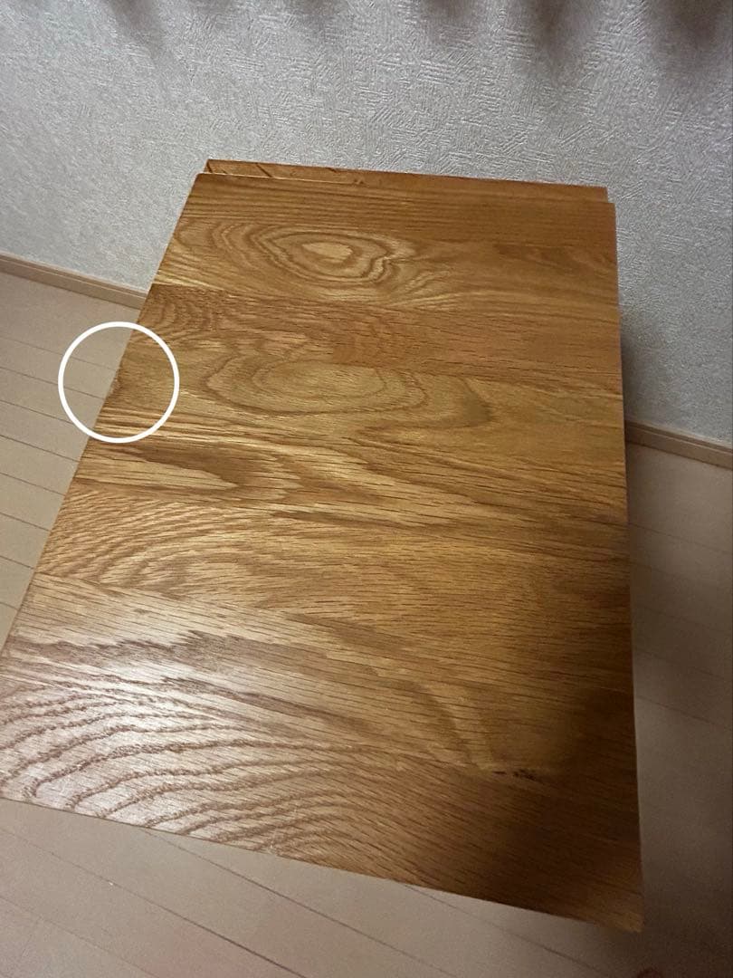 無印良品●無垢材デスクキャビネット