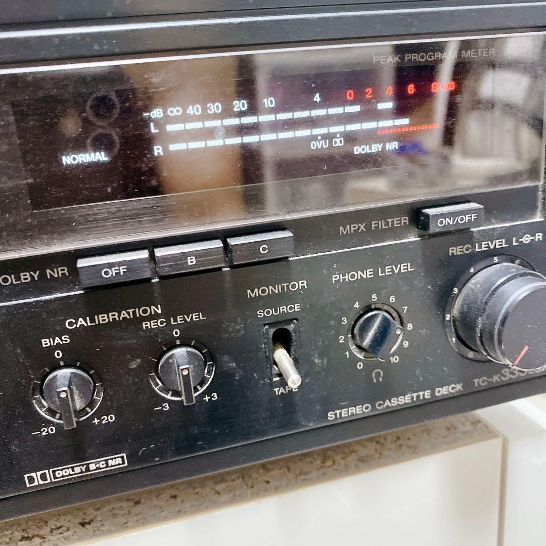 名機 SONY TC-K333ESX 高級 ESシリーズ 上位 デッキ 3ヘッド