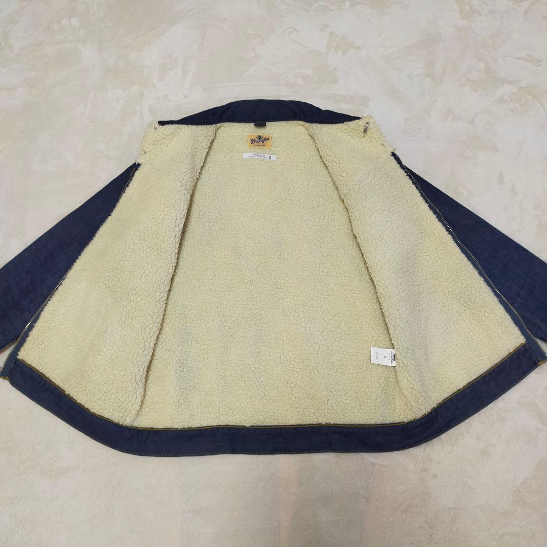 美品　Wrangler　PHORE　ボアデニムジャケット　11MJZ
