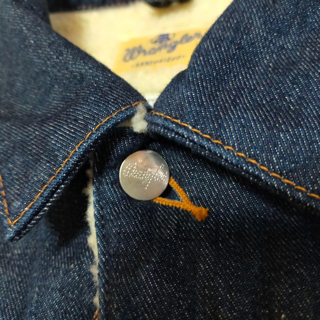 美品　Wrangler　PHORE　ボアデニムジャケット　11MJZ