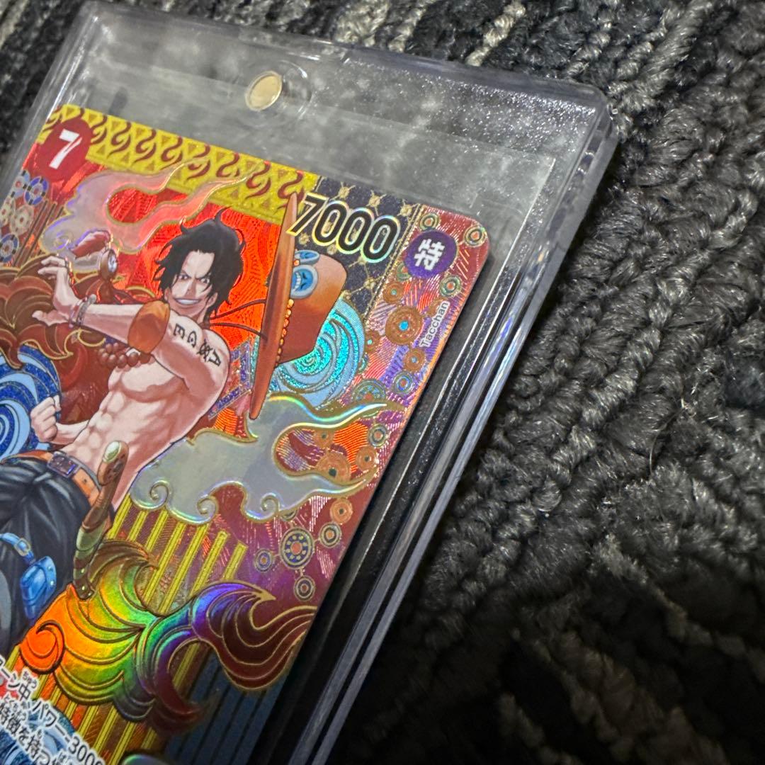 コ*G様 ポートガス・D・エース SR SP(スペシャルカード) OP02-01