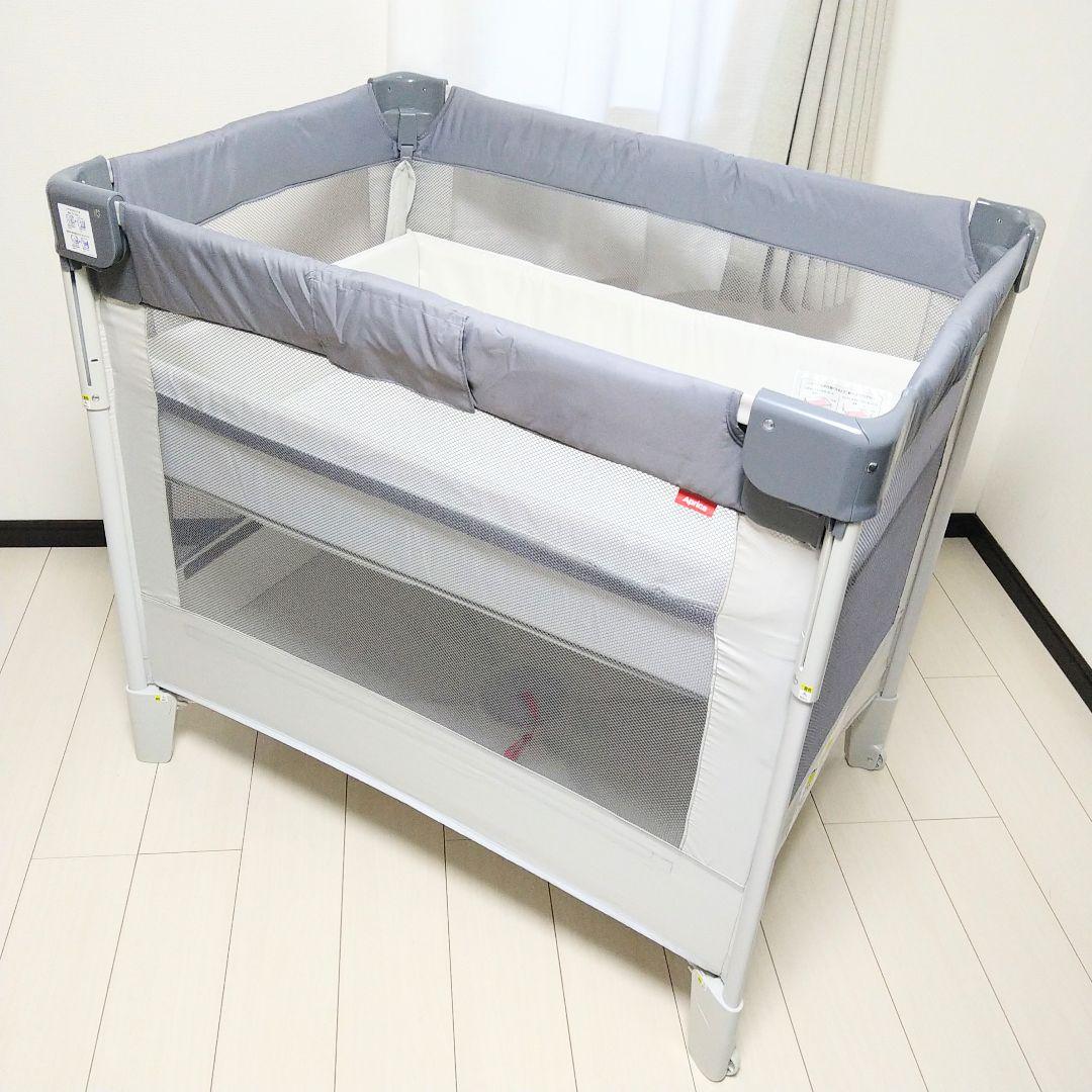 【早い者勝ち❣美品☆】アップリカ ベビーベッド ココネルエアー AB⭐︎