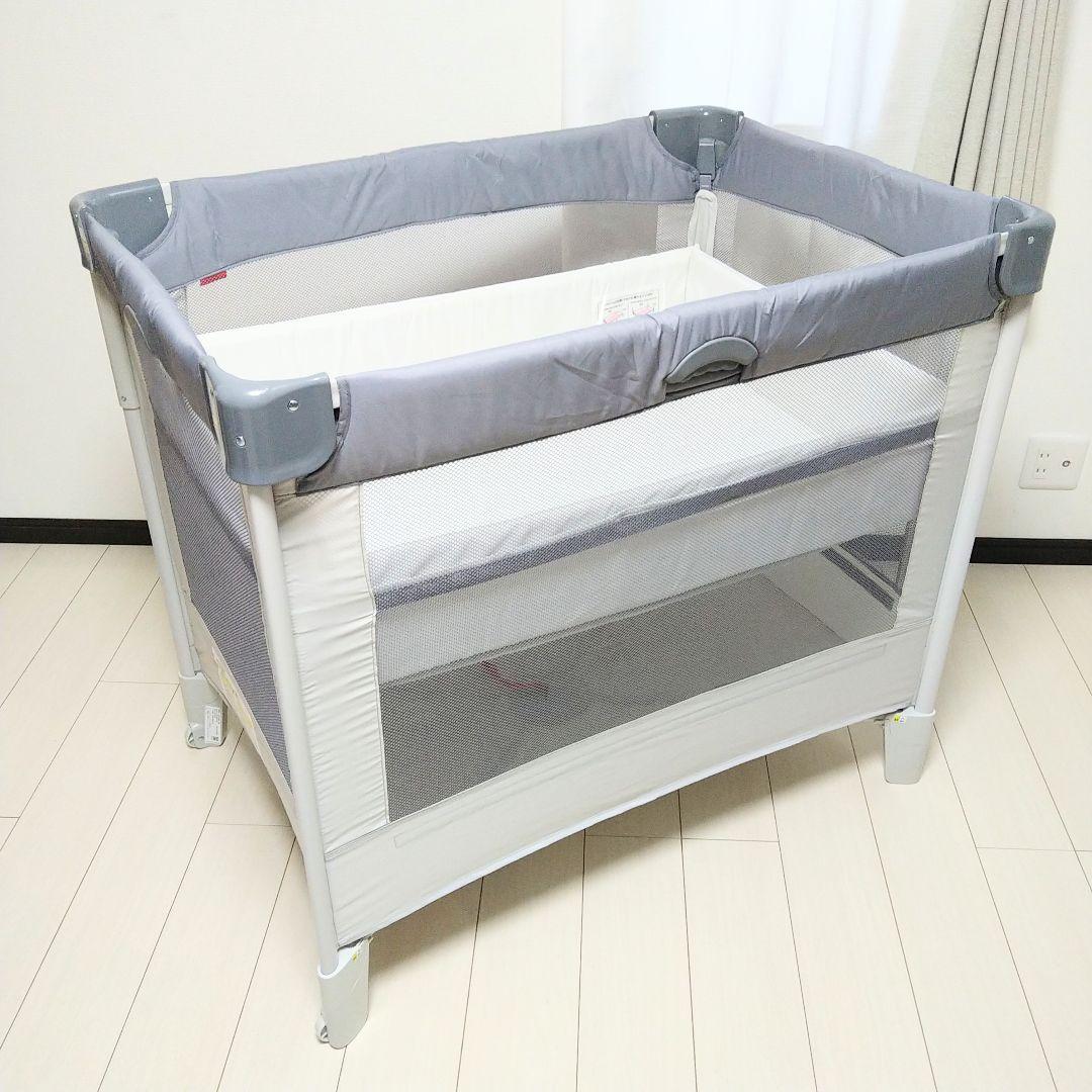 【早い者勝ち❣美品☆】アップリカ ベビーベッド ココネルエアー AB⭐︎