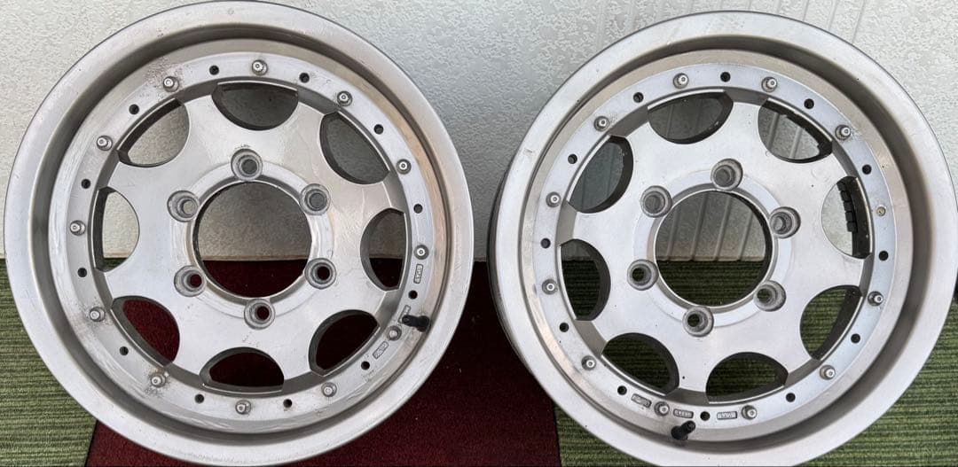 ハイエース社外アルミホイール15インチ6J インセット22 6穴 PCD139.