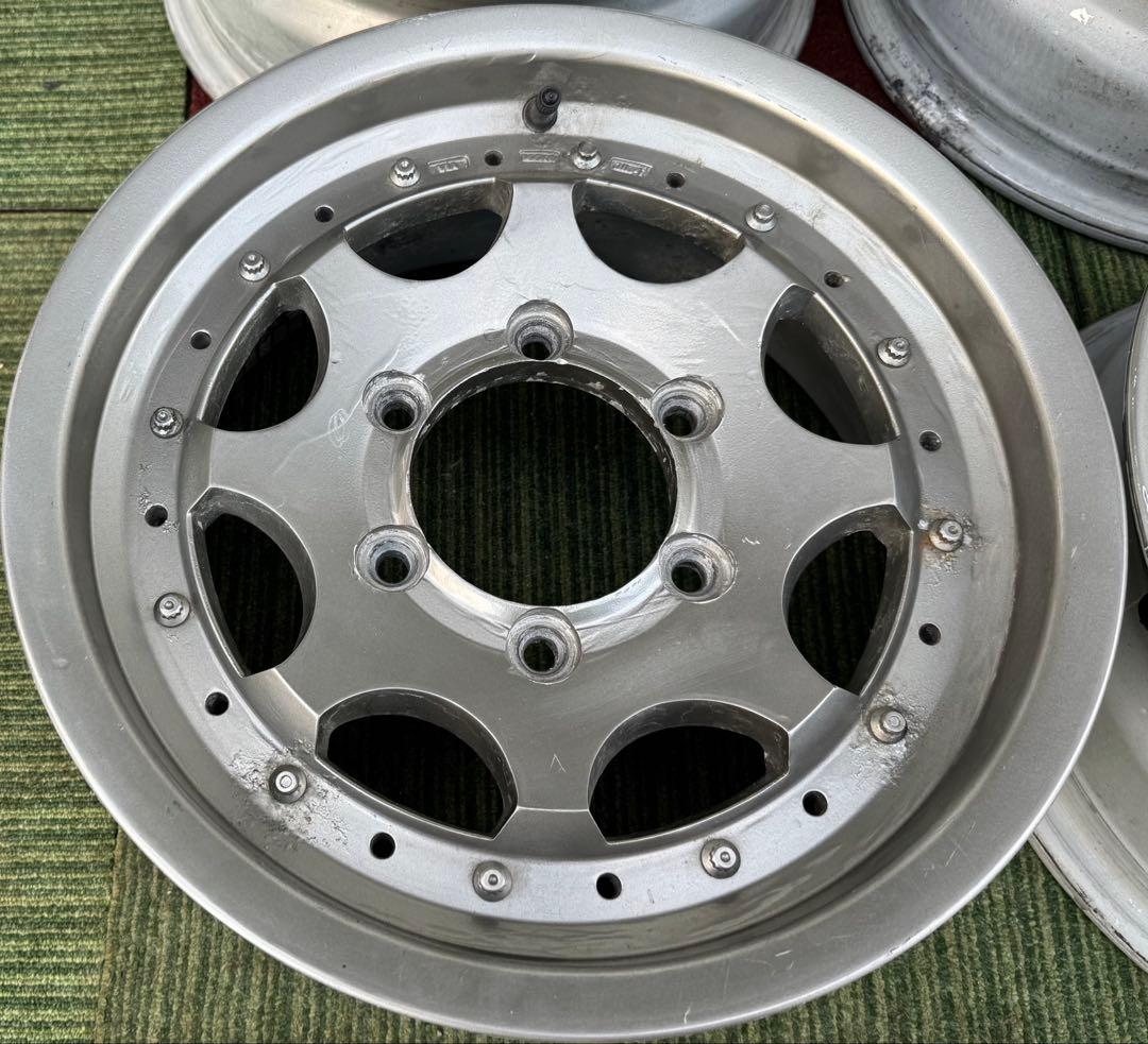 ハイエース社外アルミホイール15インチ6J インセット22 6穴 PCD139.