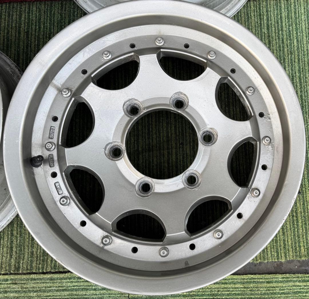 ハイエース社外アルミホイール15インチ6J インセット22 6穴 PCD139.